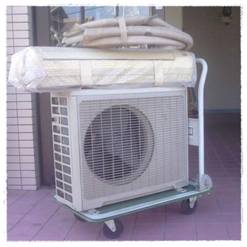 エアコンの移動